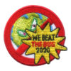 Girl Scout We Beat the Bug 2020 Fun Patch