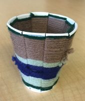 Girl Scout Cup Weaving