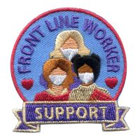 Girl Scout Front Line Worker Support Patch