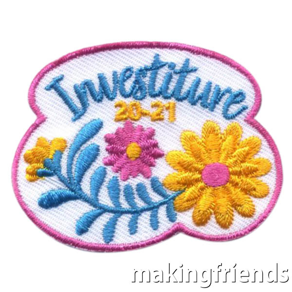 Girl Scout Investiture 2020-21 Fun Patch via @gsleader411