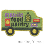 mobile food pantry, food pantry, giving, community service, service, giving