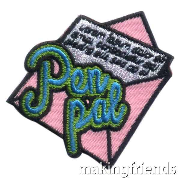 Pen Pal Patch - MakingFriends