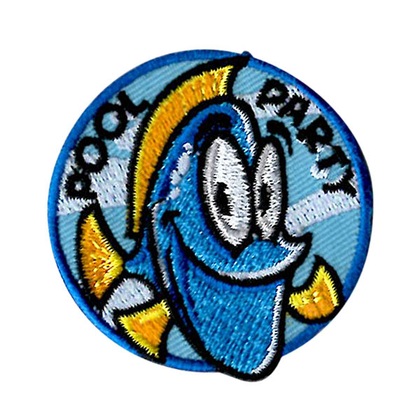 A pool party is a great way to end the year's activities and our "Pool Party" Patch is a lasting memento for the troop. #makingfriends #funpatch #scoutpatches #girlscouts #scouts #girlscoutsoutdoors #scoutsummer via @gsleader411