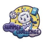 Girl Scout Summer Challenge Patch