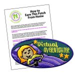 Girl Scout Virtual Overnighter Patch Program