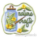 Girl Scout Nature Crafts Fun Patch