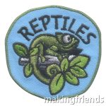Girl Scout Reptiles Fun Patch