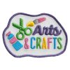 Girl Scout Arts & Crafts Fun Patch