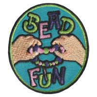 Girl Scout Bead Fun Patch