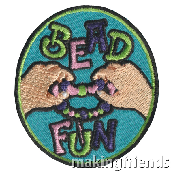 Girl Scout Bead Fun Patch