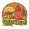 Girl Scout Fall Camping Fun Patch