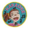 Girl Scout Karaoke Patch