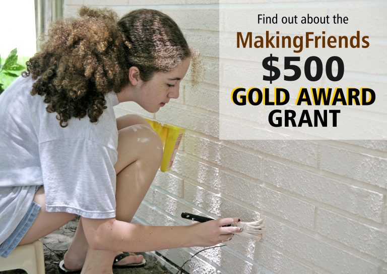 MakingFriends Gold Award Grant