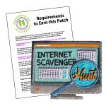 Girl Scout Internet Scavenger Hunt Patch Program