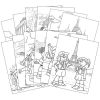 Girl Scout International Thinking Day Coloring Pages