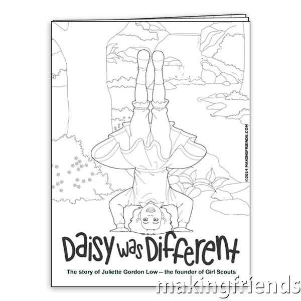 Girl Scout Juliette Low Coloring Book via @gsleader411