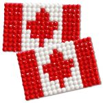 Diamond Painting Canada flag pin Girl Scout SWAP