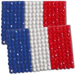 Diamond Painting France flag pin Girl Scout SWAP