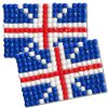 Diamond Painting United Kingdom flag pin Girl Scout SWAP
