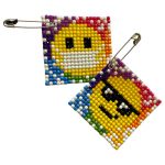 Emoji Diamond Pin Friendship Swap