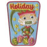 Girl Scout Holiday 2020 Fun Patch