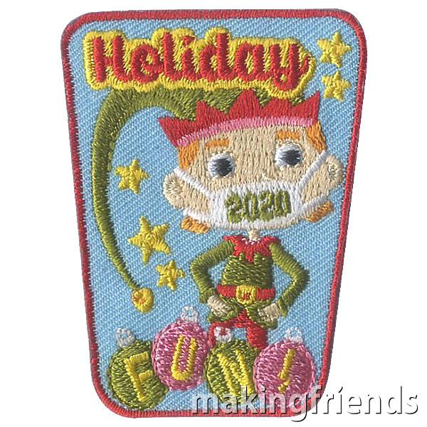 Girl Scout Holiday 2020 Fun Patch via @gsleader411