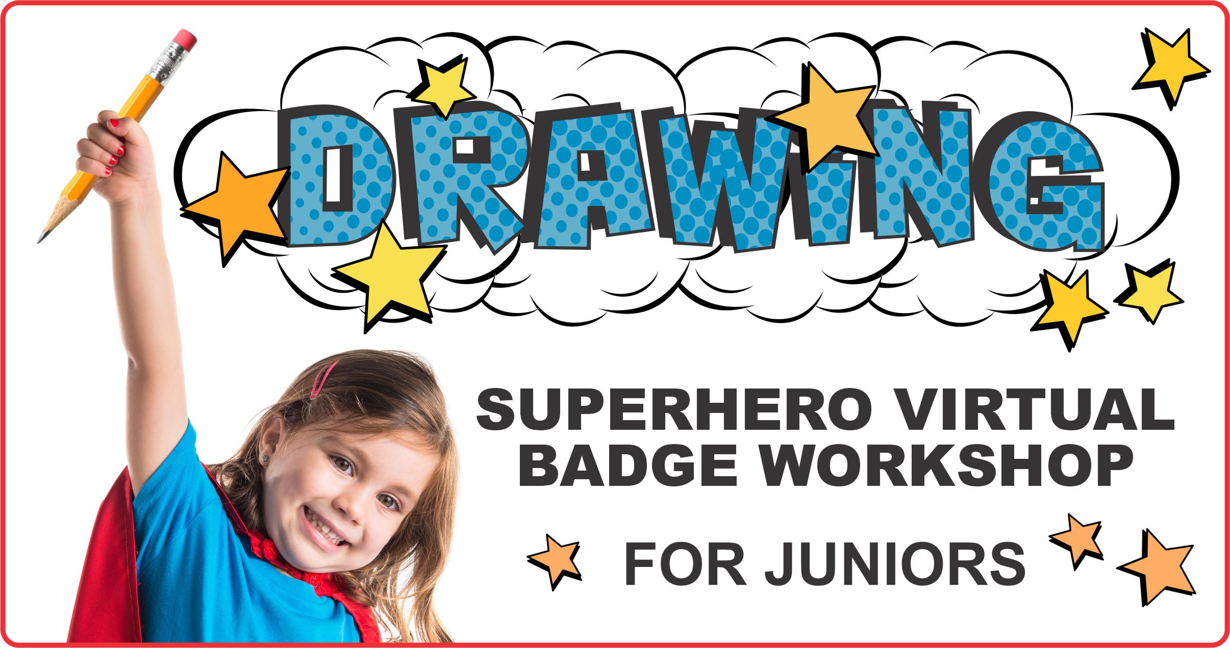 Virtual Junior Superhero &quot;Drawing&quot; For Troops