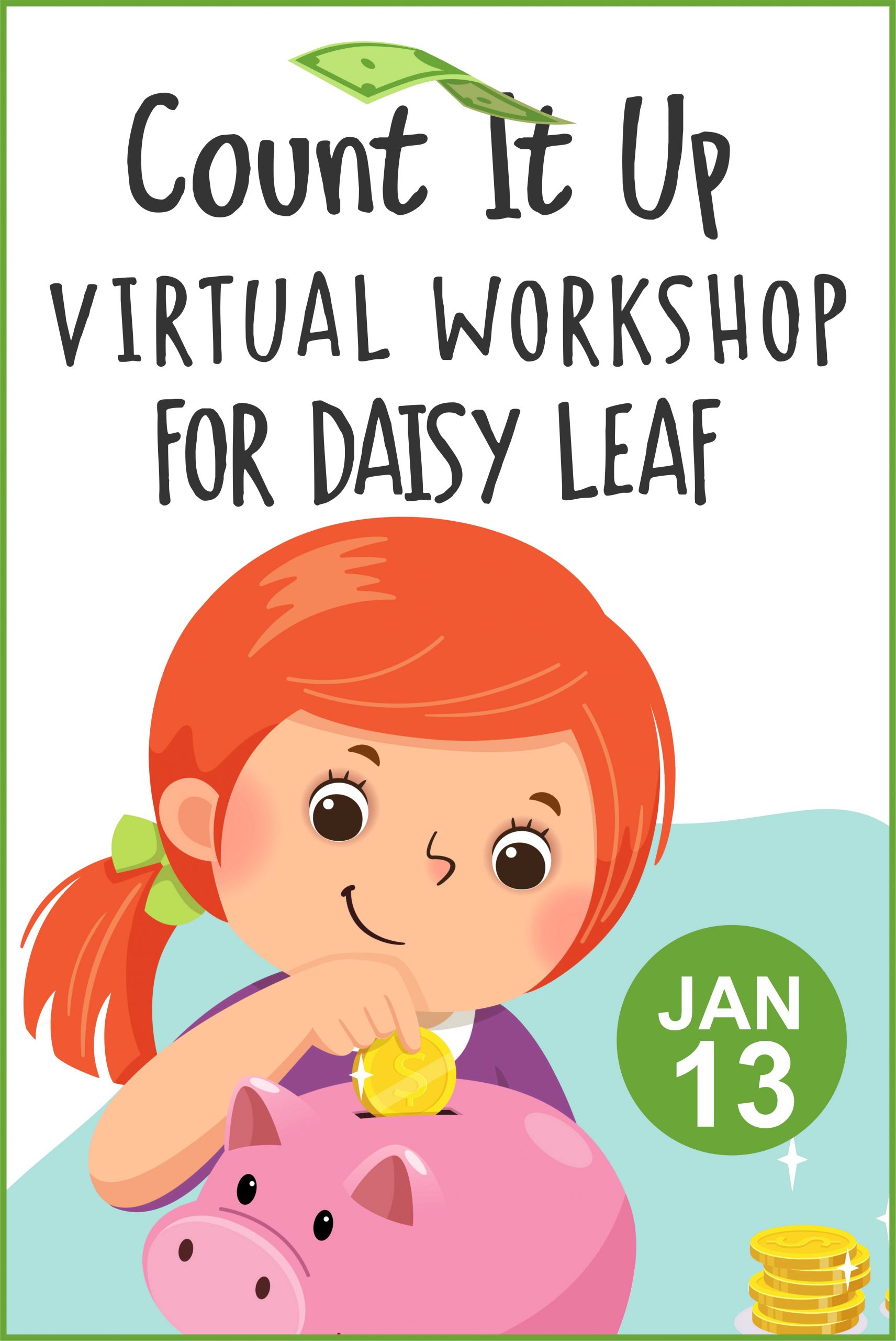 Daisies get ready to sell cookies with our virtual Count it Up workshop! #makingfriends #virtualclass #gsdaisies #virtualworkshop #onlineworkshop #daisy #girlscouts #gsonline #gscookies #cookieseason via @gsleader411