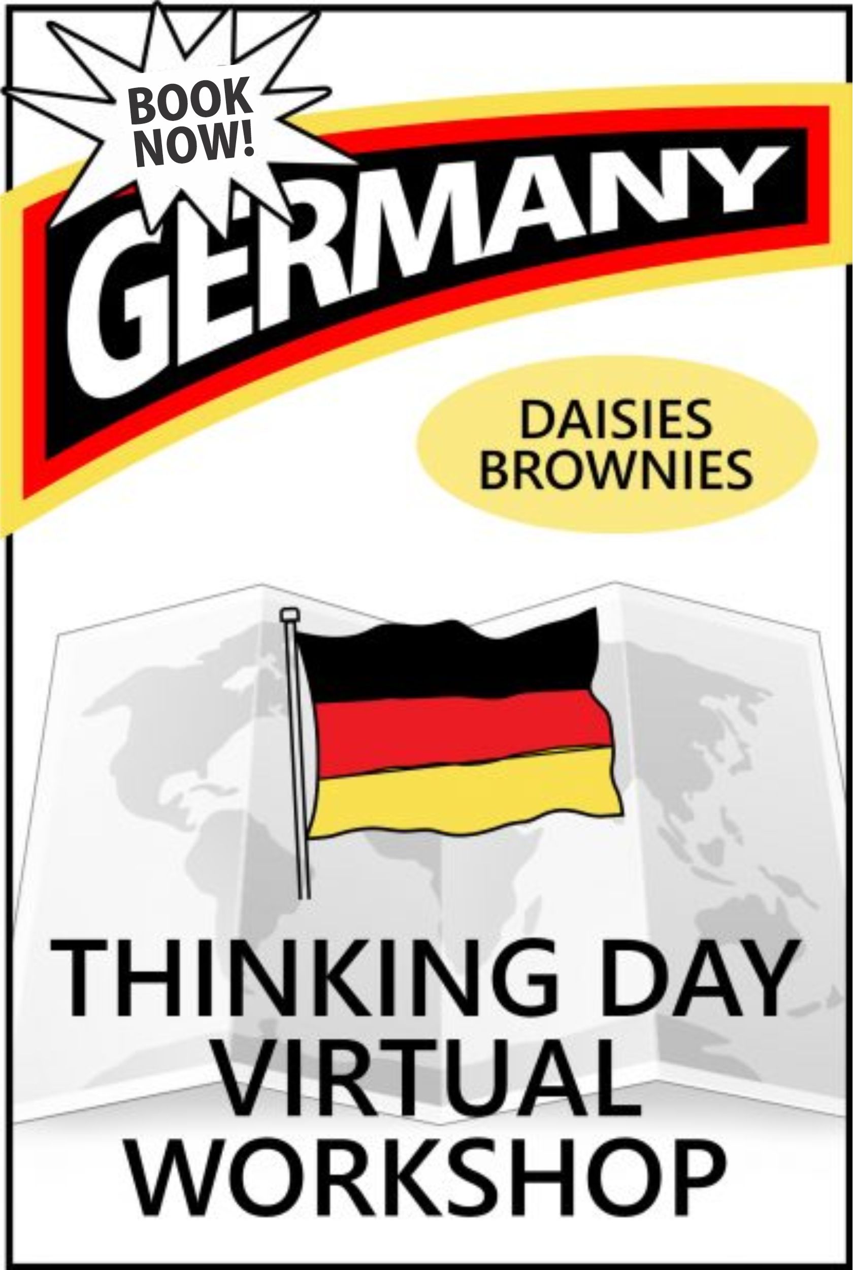 A virtual workshop, loaded with activities to keep your girls engaged and teach them about Germany for Thinking Day. #makingfriends #virtualclass #thinkingday #virtualworshop #onlineclass #germany #thinkingdayworkshop via @gsleader411