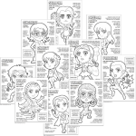 Girl Scout Superhero Coloring Pages