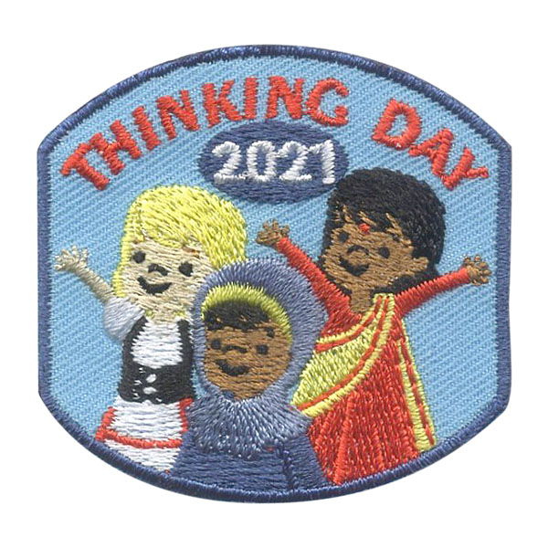 World Thinking Day Patch Girl Scout Patch