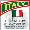 virtual thinking day workshop for Italy