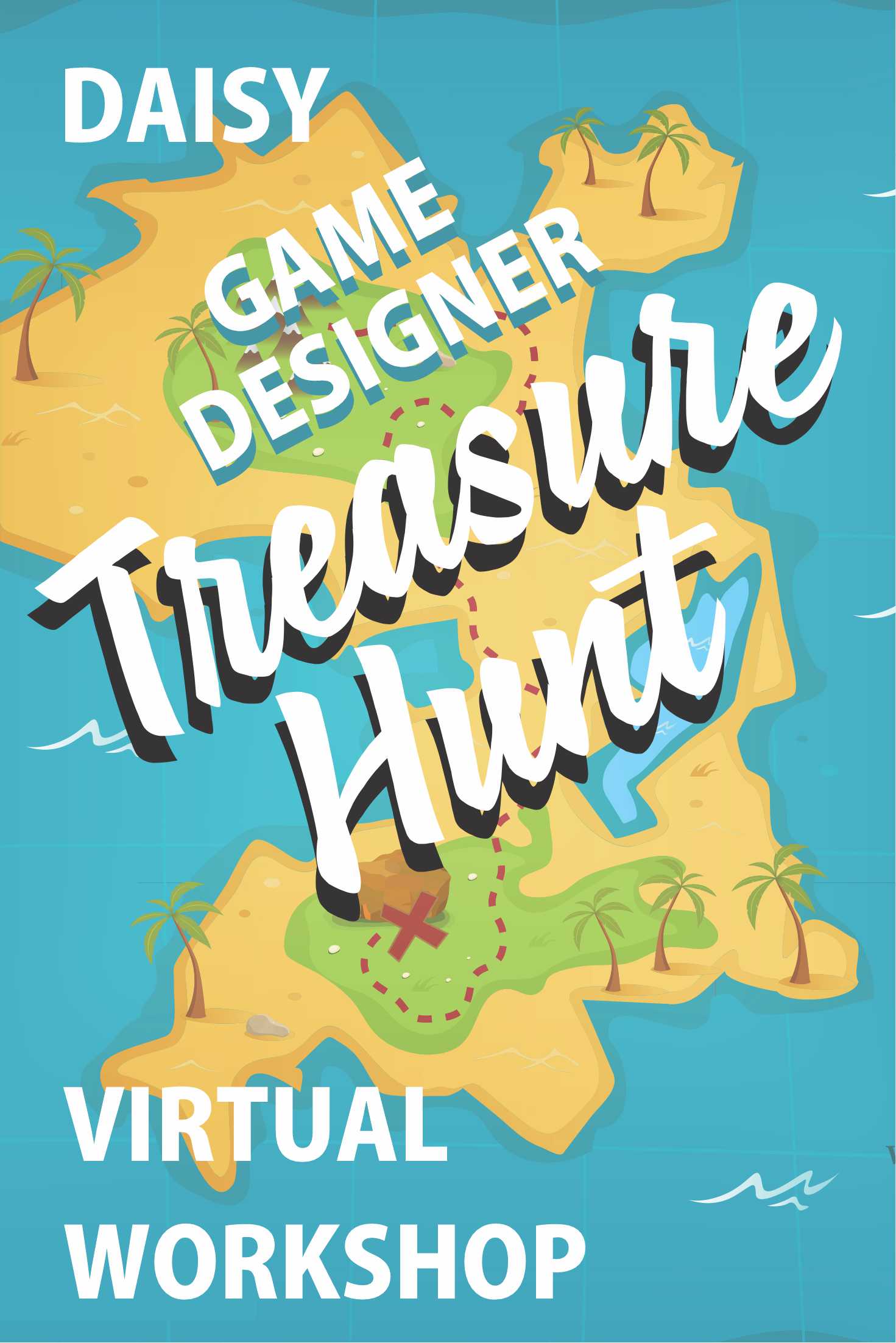 Girl Scout Game Design Treasure Hunt Virtual Workshop via @gsleader411