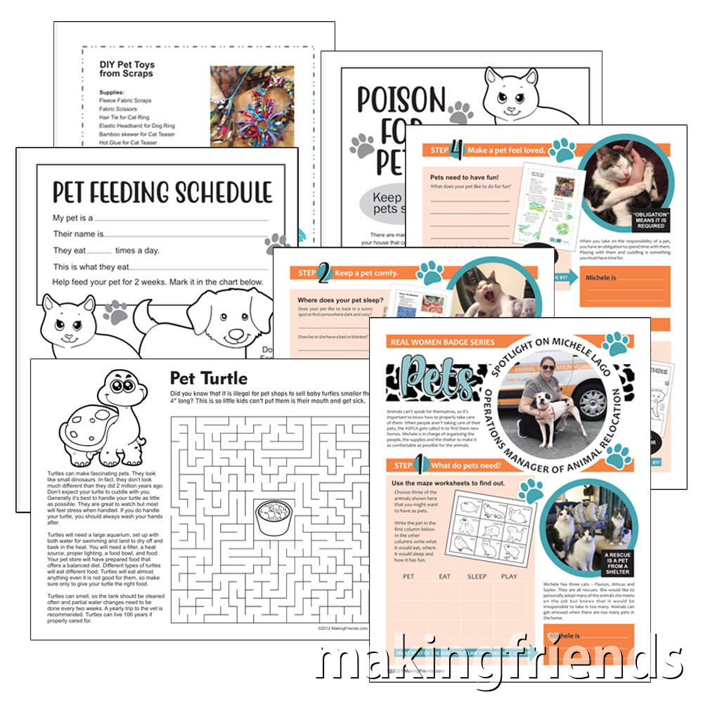 Brownies get to find out what it's like to work for the ASPCA and how to take care of their pets! #makingfriends #pets #animals #aspca #girlscouts #gsbadges #brownies #gsbrownies #petbadge #browniebadge #funpatch via @gsleader411
