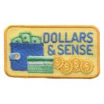 Girl Scout Dollars & Sense Fun Patch