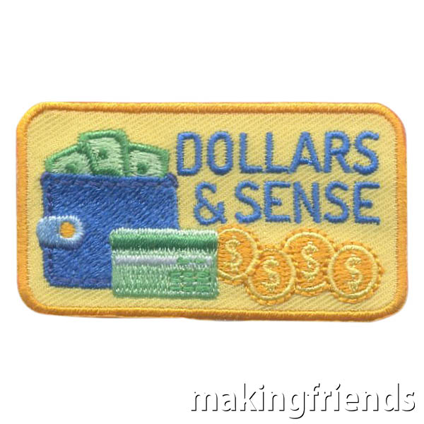 Girl Scout Dollars & Sense Fun Patch via @gsleader411