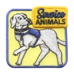 Girl Scout Service Animals Patch