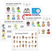 Sign Language Worksheet Downloads