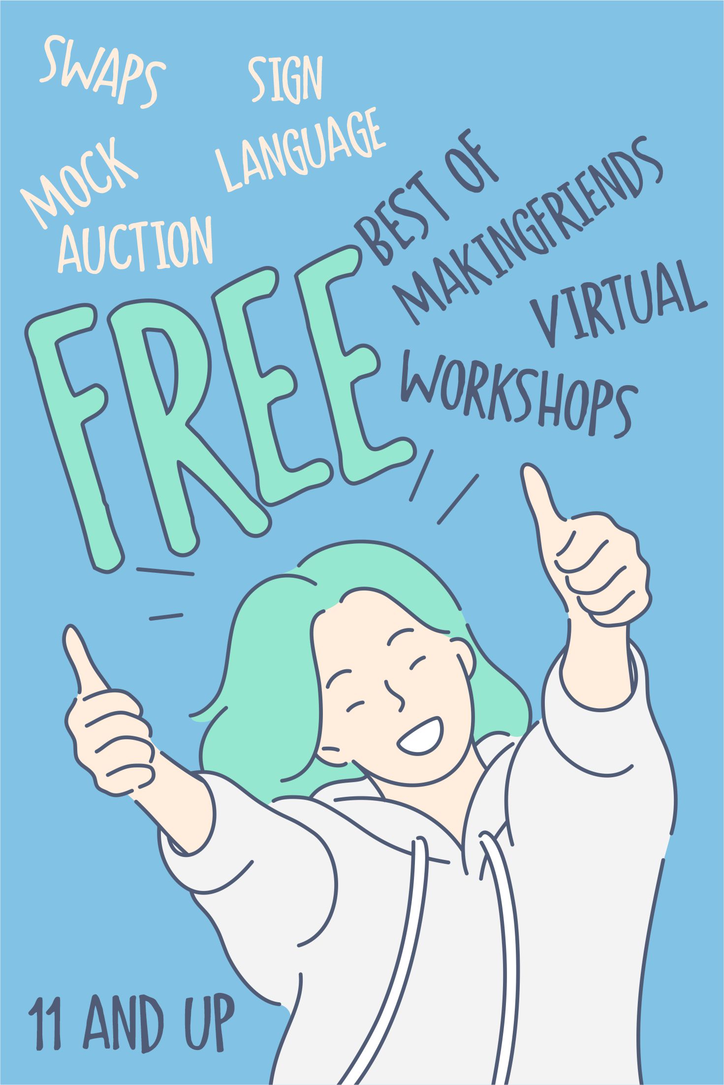 Girl Scout Best of Making Friends Virtual Workshop via @gsleader411
