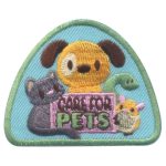 Girl Scout Care for Pets Fun Patch