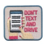 Girl Scout Don't Text and Drive Patch