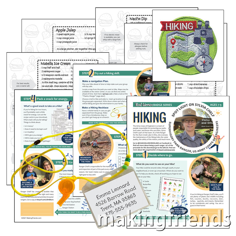 Girl Scout Real Women Hiking Virtual Workshop Kit via @gsleader411