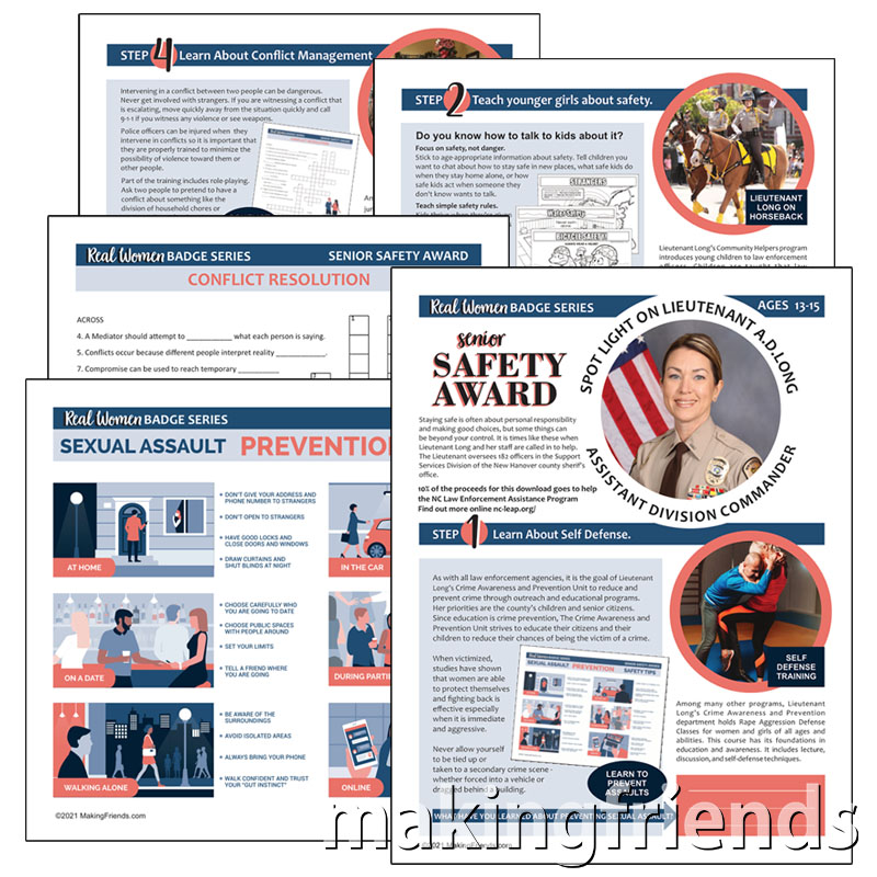 Girl Scout Safety Award for Seniors Download via @gsleader411