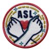 Girl Scout ASL American Sign Language Patch