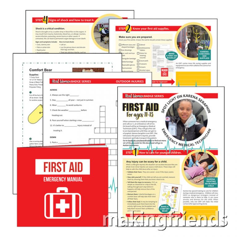 Girl scout Cadette First Aid Download