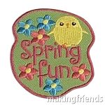 Girl Scout Spring Fun Patch
