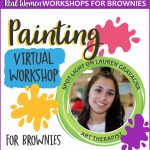Girl Scout Brownie Painting Workshop