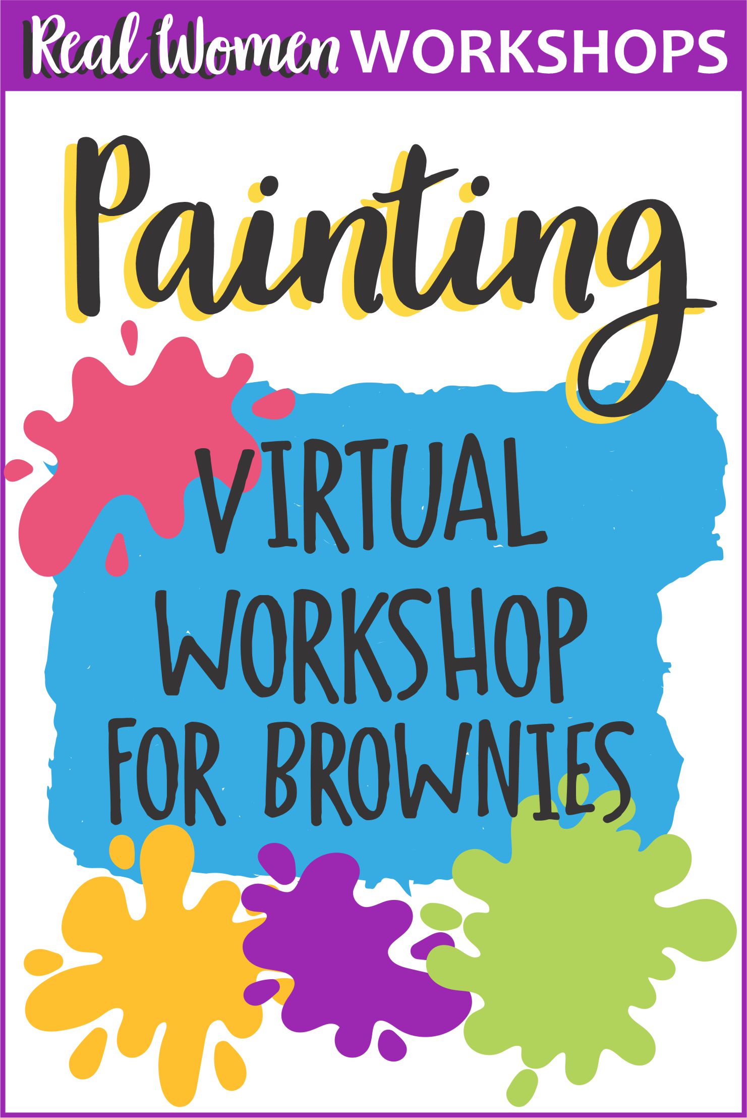 Girl Scout Brownie Painting Workshop via @gsleader411
