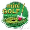 Girl Scout Mini Golf Fun Patch