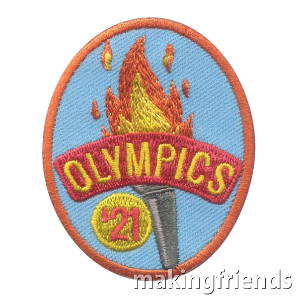 Girl Scout 2021 Tokyo Summer Olympics Patch via @gsleader411